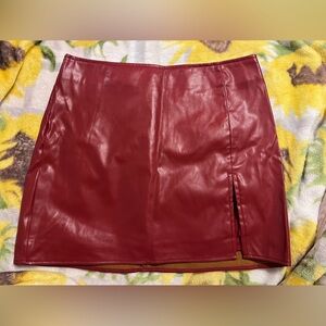 Fashion Nova Flame In Your Heart Skirt